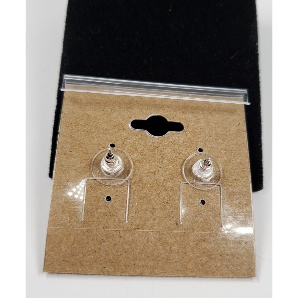 Eliza & Jane 925 Sterling Silver Cubic Zirconia Spinel Dangle Pearl  Earrings - Picture 6 of 9